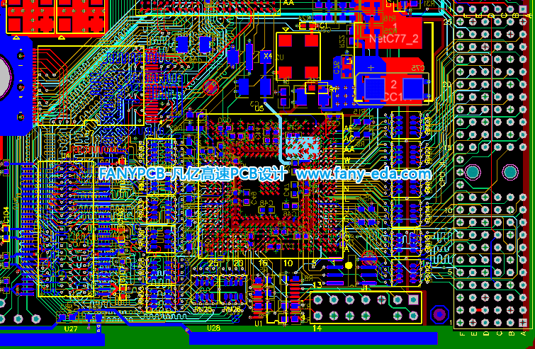 ֤԰-CPCI3U幤+SDRAM PCB